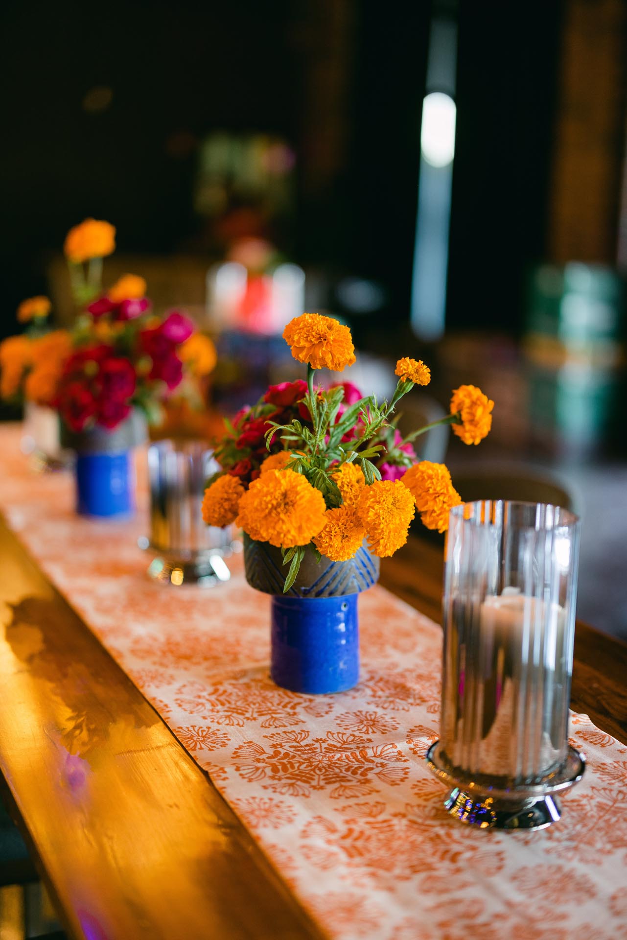 Vibrant Día de los muertos corporate event