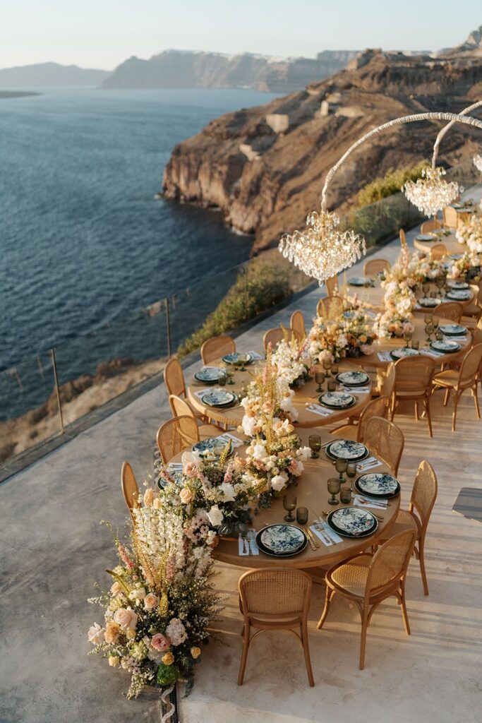 wedding table layout - unique