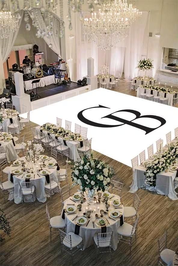 wedding table layout - Mixed tables