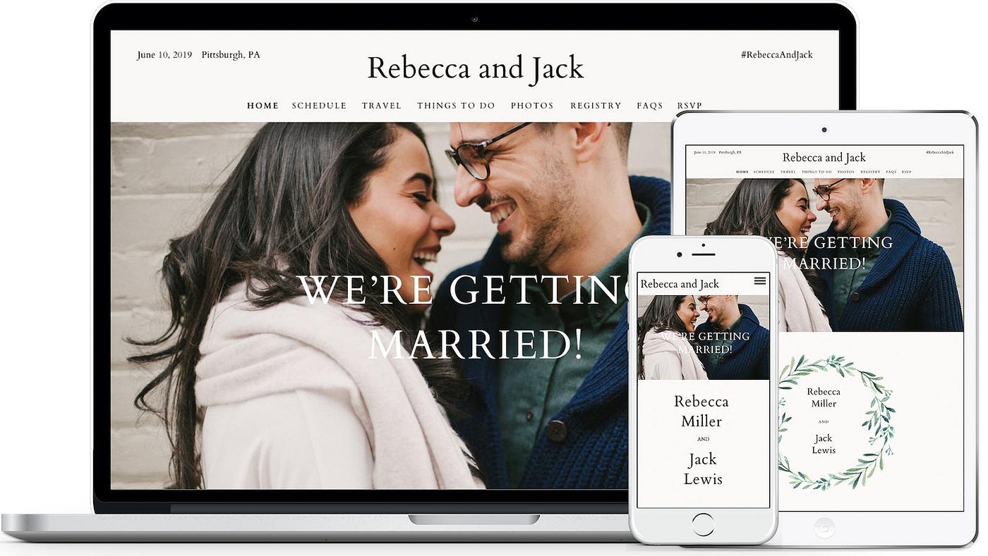 Building Your Dream Wedding Website