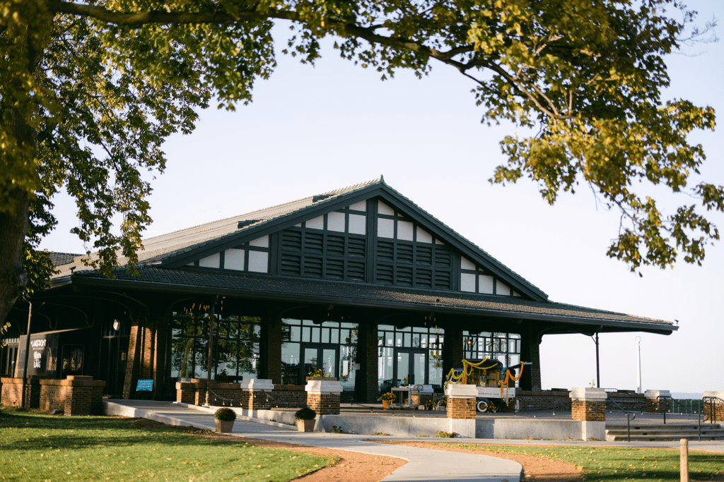 Outside of Theater on The Lake in Chicago