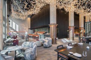 Event space at Nobu Chicago